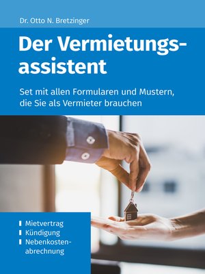 cover image of Der Vermietungsassistent